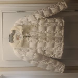 Izod White Puffer Jacket Size XL